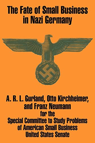 Fate of Small Business in Nazi Germany, The