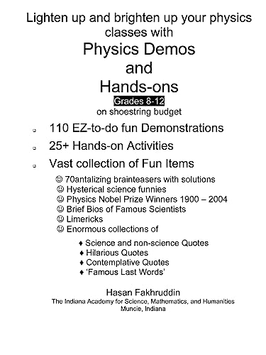 Physics Demos and Hands-Ons
