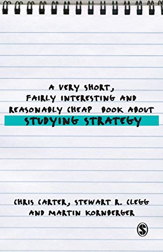 A Very Short, Fairly Interesting and Reasonably Cheap Book About Studying Strategy