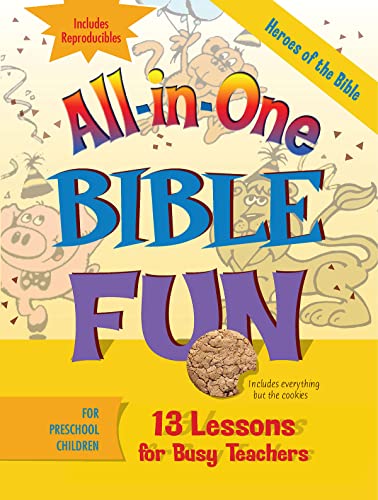 All-in-One Bible Fun Heroes of the Bible Preschool