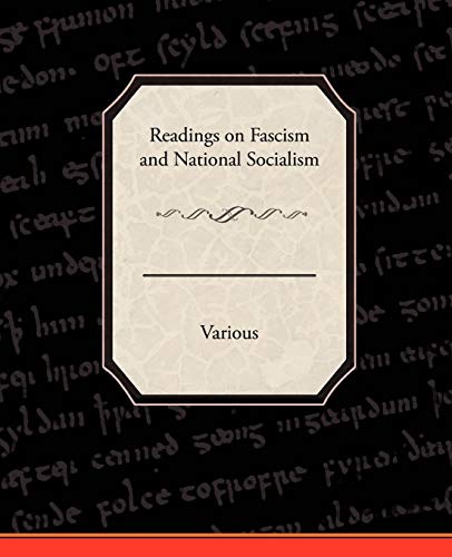 Readings on Fascism and National Socialism