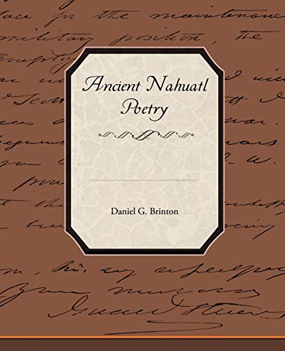 Ancient Nahuatl Poetry