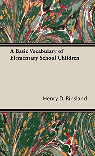 A Basic Vocabulary of Elementary School Children