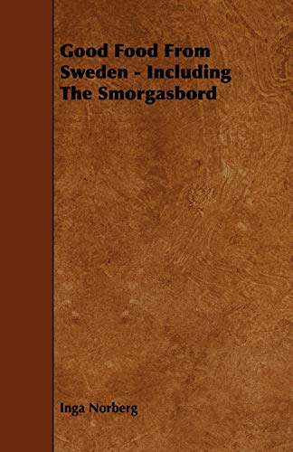 Good Food From Sweden - Including The Smorgasbord