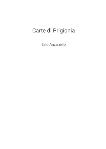 Carte di Prigionia