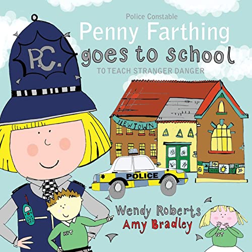 Penny Farthing Goes to School  to Teach Stranger Danger