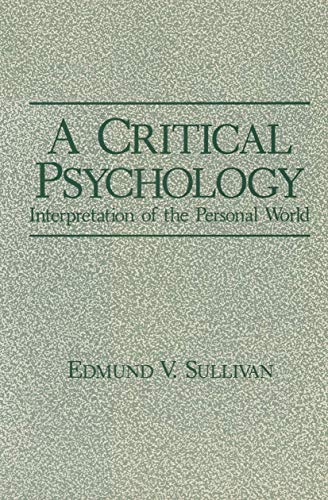 A Critical Psychology