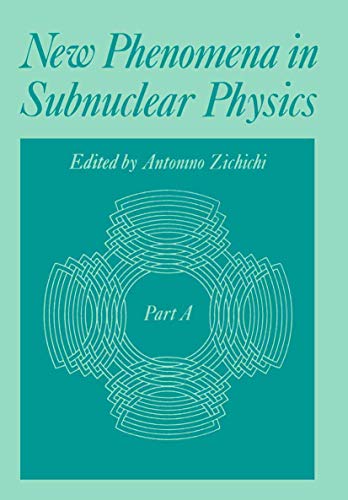 New Phenomena in Subnuclear Physics