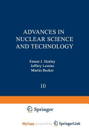 Advances in Nuclear Science and Technology