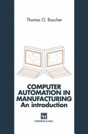 Computer Automation in Manufacturing