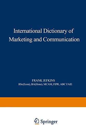 International Dictionary of Marketing and Communication