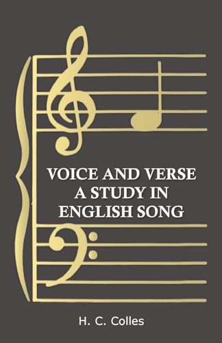 Voice and Verse - A Study in English Song
