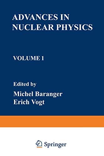 Advances in Nuclear Physics