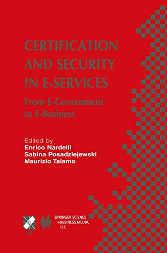 Certification and Security in E-Services