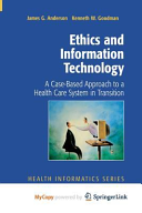 Ethics and Information Technology