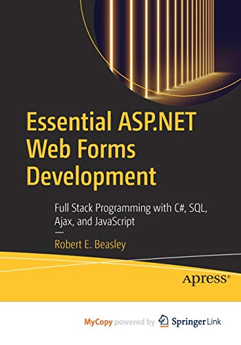 Essential ASP.NET Web Forms Development
