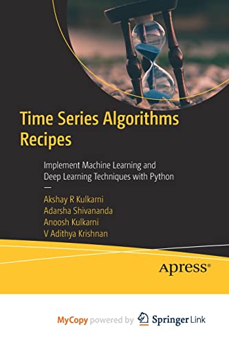Time Series Algorithms Recipes