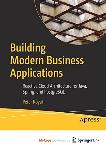 Building Modern Business Applications
