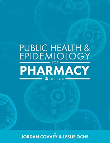 Public Health and Epidemiology for Pharmacy
