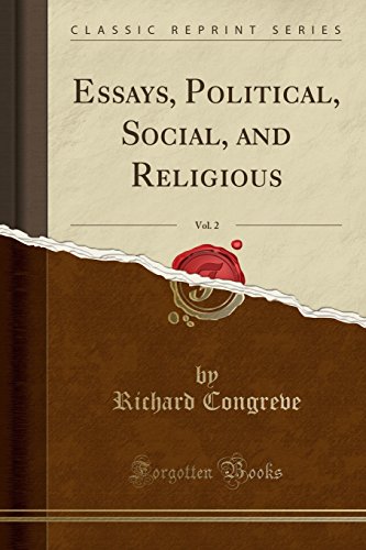 Essays, Political, Social, and Religious, Vol. 2 (Classic Reprint)