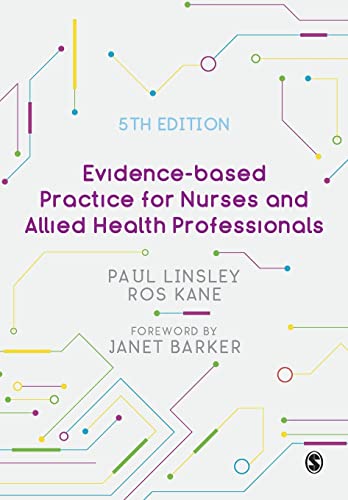 Evidence-based Practice for Nurses and Allied Health Professionals