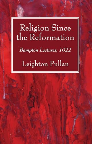 Religion Since the Reformation