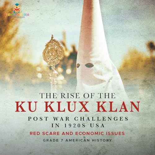 The Rise of the Ku Klux Klan | Post War Challenges in 1920s USA | Red Scare and Economic Issues | Grade 7 American History