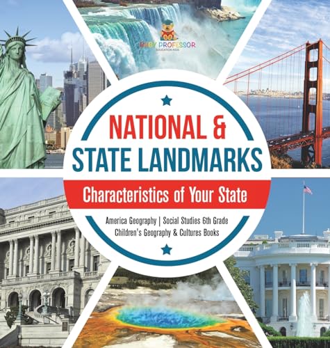 National & State Landmarks | Characteristics of Your State | America Geography | Social Studies 6th Grade | Children's Geography & Cultures Books