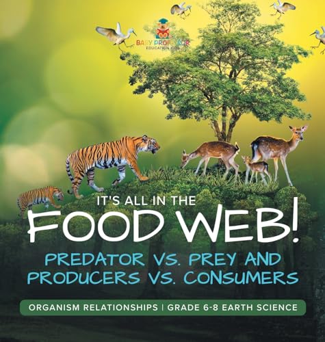 It's All in the Food Web! Predator vs. Prey and Producers vs. Consumers | Organism Relationships | Grade 6-8 Earth Science