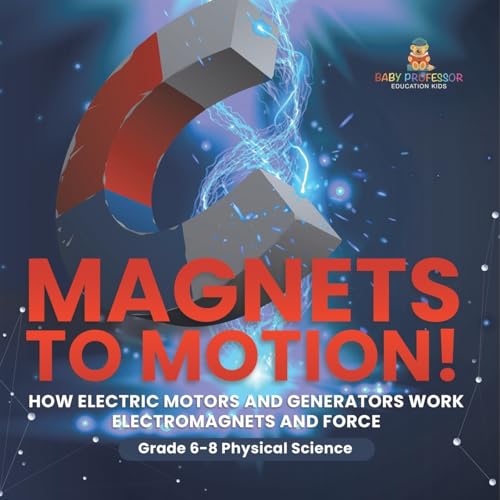 Magnets to Motion! How Electric Motors and Generators Work | Electromagnets and Force | Grade 6-8 Physical Science