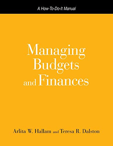 Managing Budgets and Finances