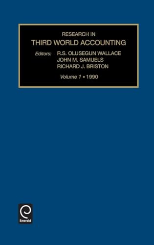 Research in Third World Accounting