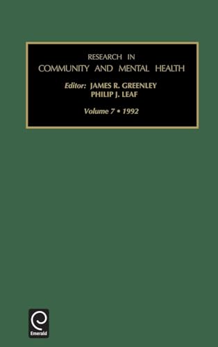 Research in Community and Mental Health