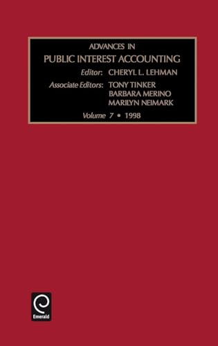Advances in Public Interest Accounting