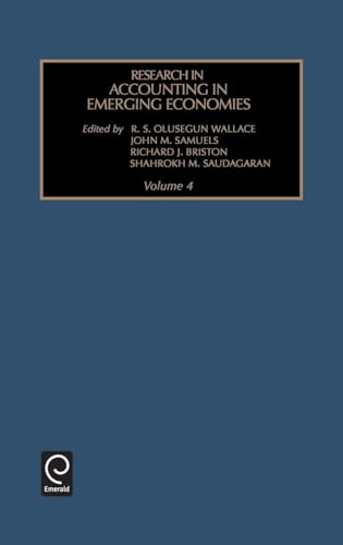 Research in Accounting in Emerging Economies