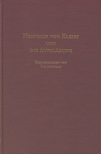 Heinrich Von Kleist Und Die Aufklarung