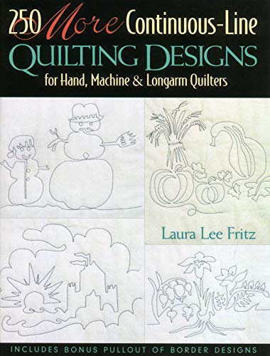 250 MORE Continuous-Line Quilting Design - Print on Demand Edition