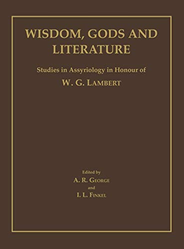 Wisdom, Gods and Literature