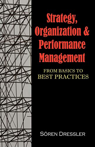 Strategy, Organizational Effectiveness and Performance Management