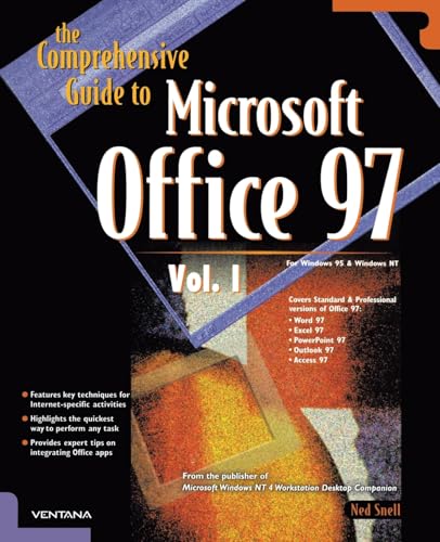 The Comprehensive Guide to Microsoft Office 97   Vol. I