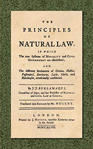 The Principles of Natural Law (1748)