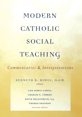 Modern Catholic Social Teaching