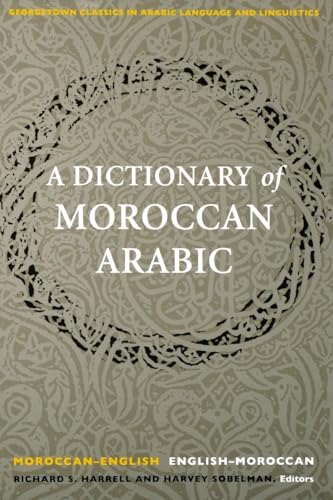A Dictionary of Moroccan Arabic