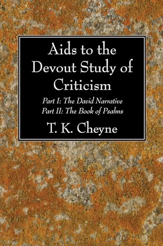 Aids to the Devout Study of Criticism