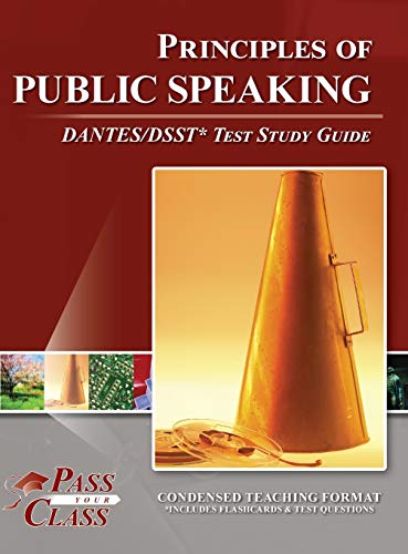 Principles of Public Speaking DANTES DSST Test Study Guide