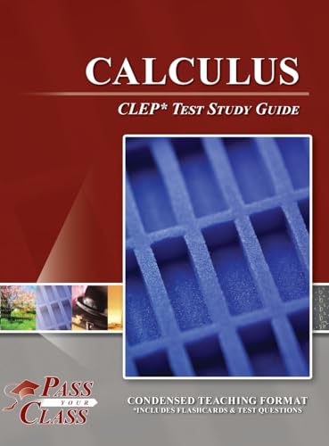Calculus CLEP Test Study Guide