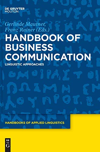 Handbook of Business Communication
