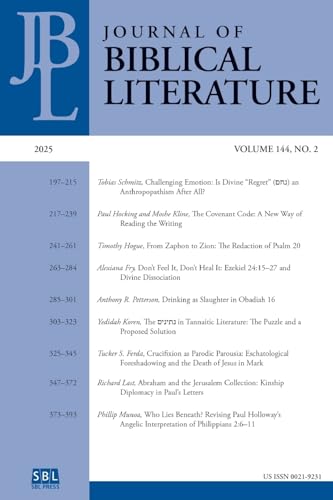 Journal of Biblical Literature 144.2 (2025)