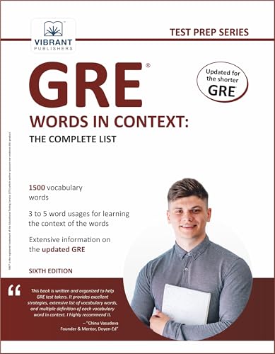 GRE Words In Context