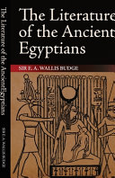 The Literature of the Ancient Egyptians